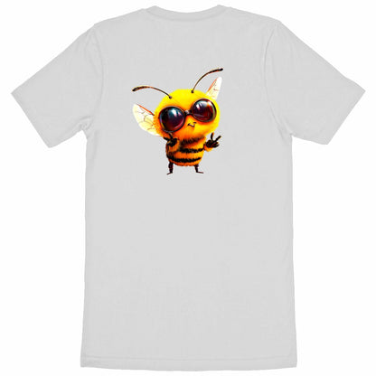 Cool Bee 1 Back T-shirt Homme à Col Rond