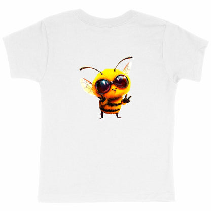 Cool Bee 1 Back T-shirt Enfant à Col Rond