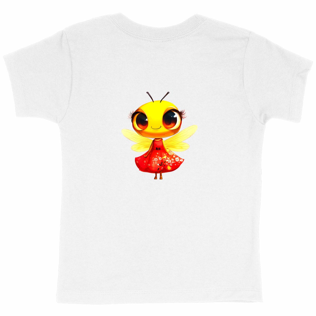 Dressed Up Bee 3 Back T-shirt Enfants à Col Rond