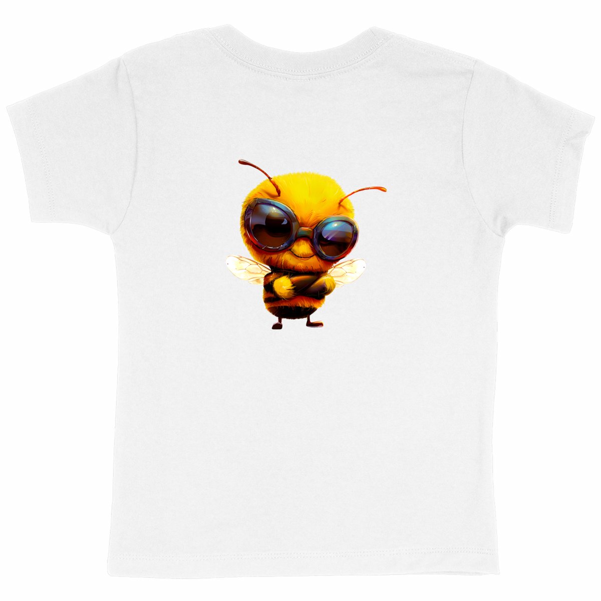 Cool Bee 2 Back T-shirt Enfant à Col Rond