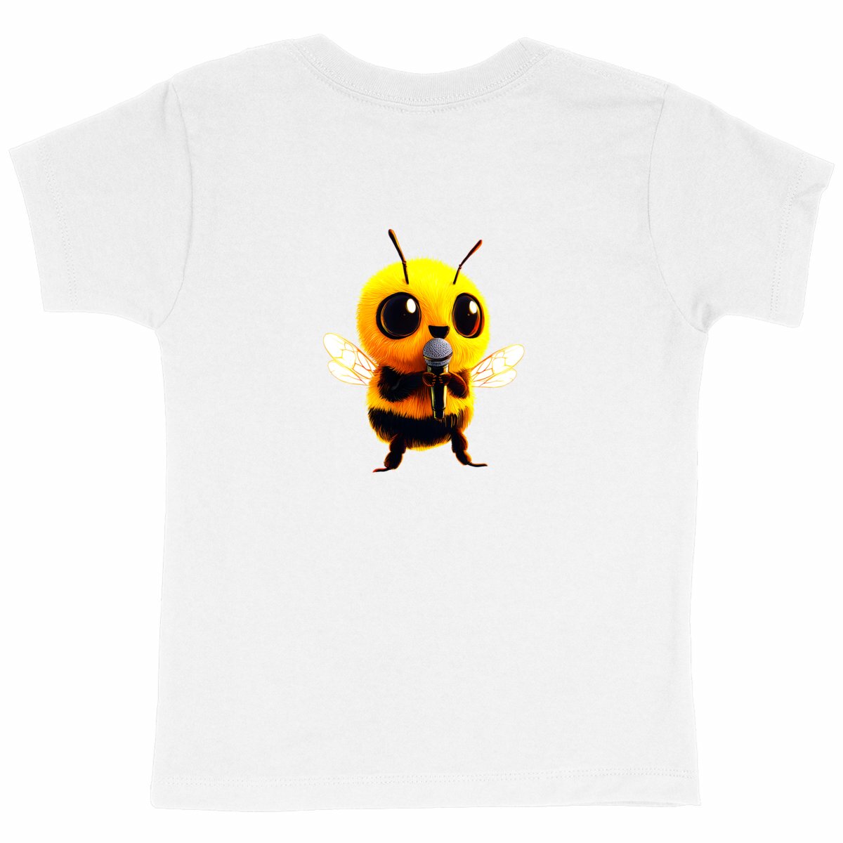 Singer Bee 1 Front T-shirt Enfant à Col Rond