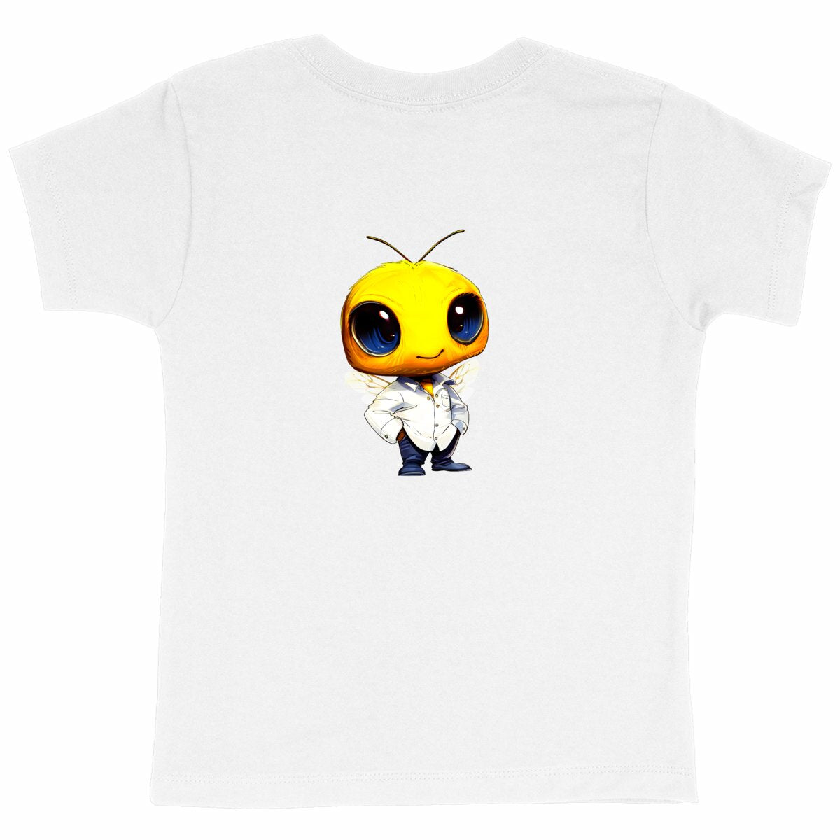 Dressed Up Bee 3 Back T-shirt Enfant à Col Rond