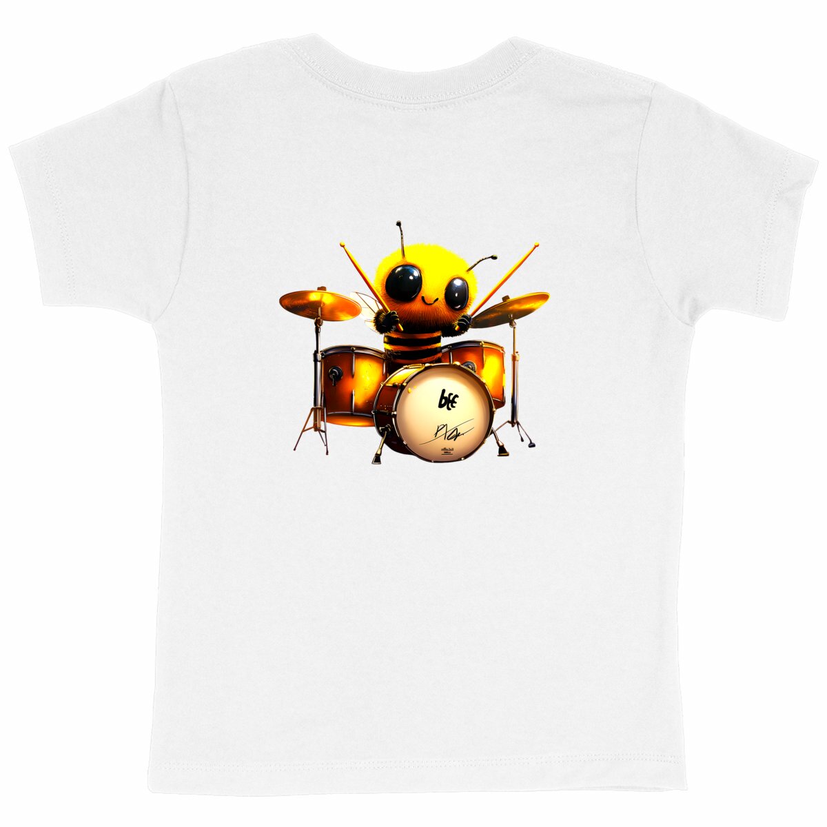 Battery Bee 2 Back T-shirt Enfant à Col Rond