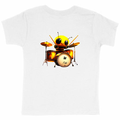 Battery Bee 2 Back T-shirt Enfant à Col Rond