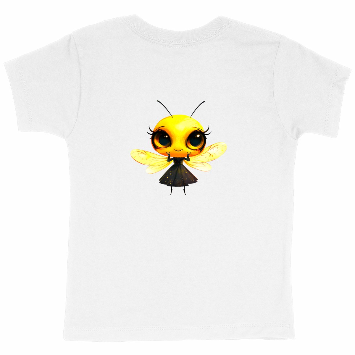 Dressed Up Bee 1 Back T-shirt Enfant à Col Rond