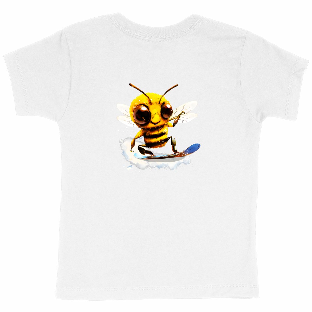 Snowboarding Bee Back