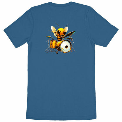 Battery Bee 2 Back T-shirt Homme à Col Rond