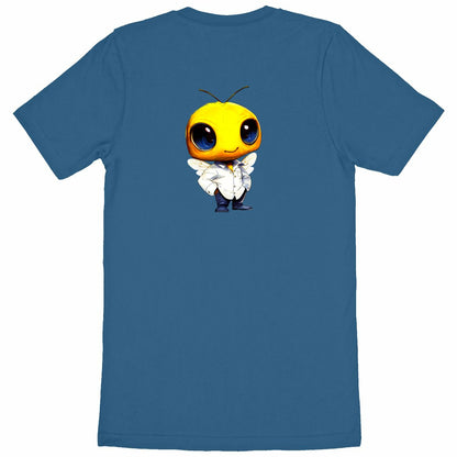 Dressed Up Bee 3 Back T-shirt Homme à Col Rond