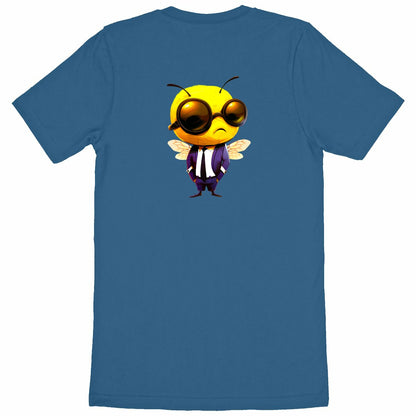 Dressed Up Bee 2 Back T-shirt Homme à Col Rond