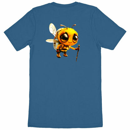 Hiking Bee 1 Back T-shirt Homme à Col Rond