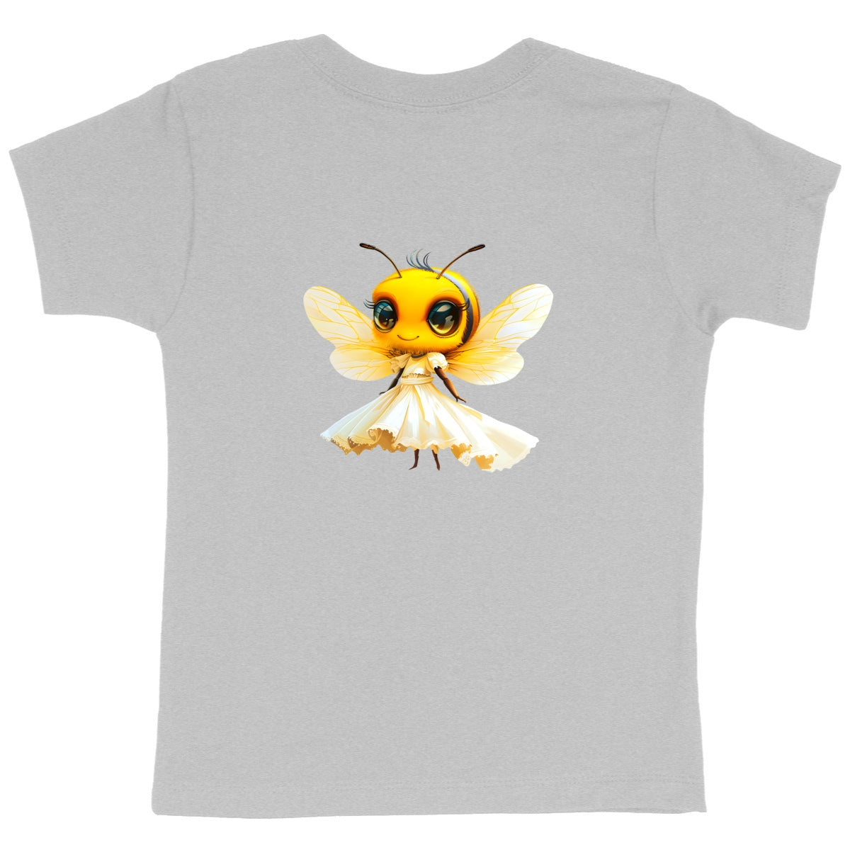 Dressed Up Bee 1 Back T-shirt Enfant à Col Rond