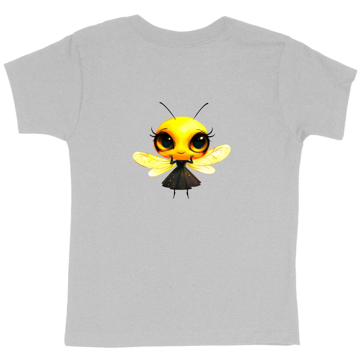 Dressed Up Bee 1 Back T-shirt Enfant à Col Rond