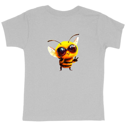 Cool Bee 1 Back T-shirt Enfant à Col Rond