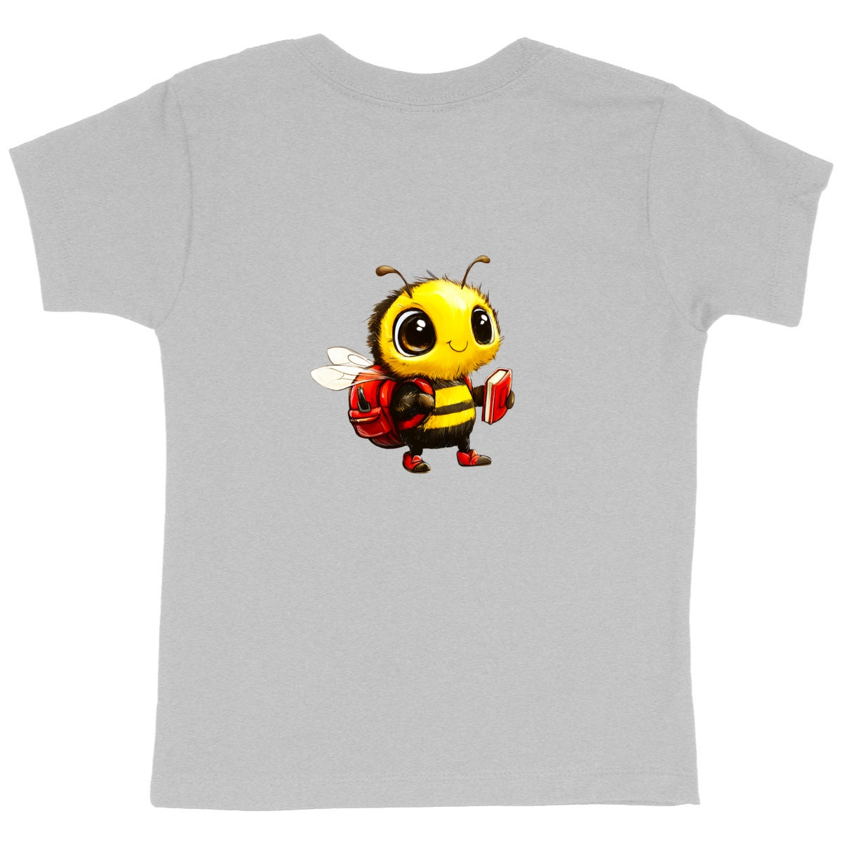 School Bee 2 Back T-shirt Enfant à Col Rond