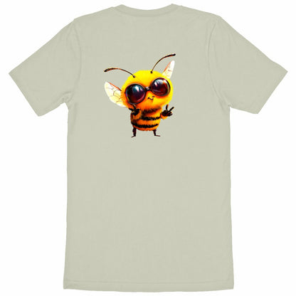 Cool Bee 1 Back T-shirt Homme à Col Rond