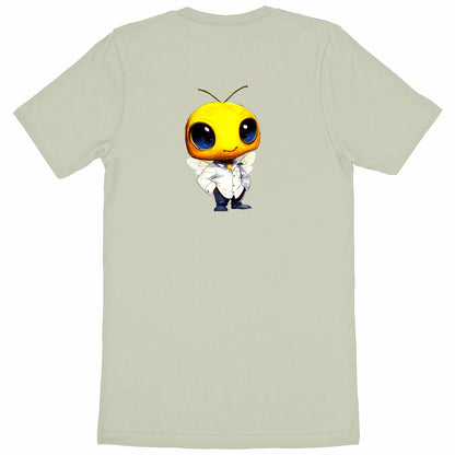 Dressed Up Bee 3 Back T-shirt Homme à Col Rond