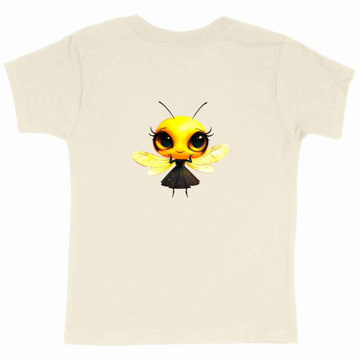 Dressed Up Bee 1 Back T-shirt Enfant à Col Rond