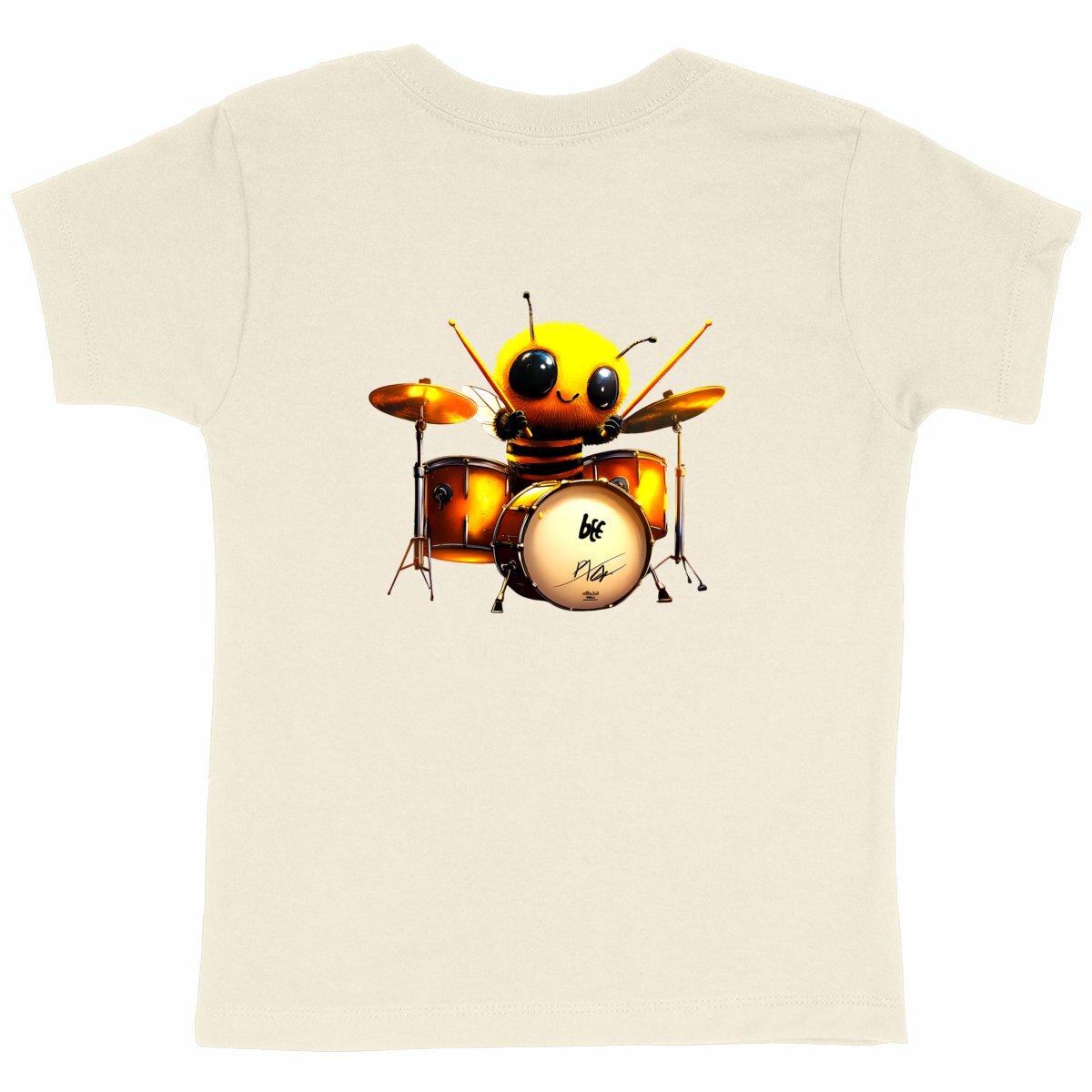 Battery Bee 2 Back T-shirt Enfant à Col Rond