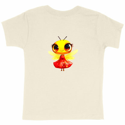 Dressed Up Bee 3 Back T-shirt Enfants à Col Rond