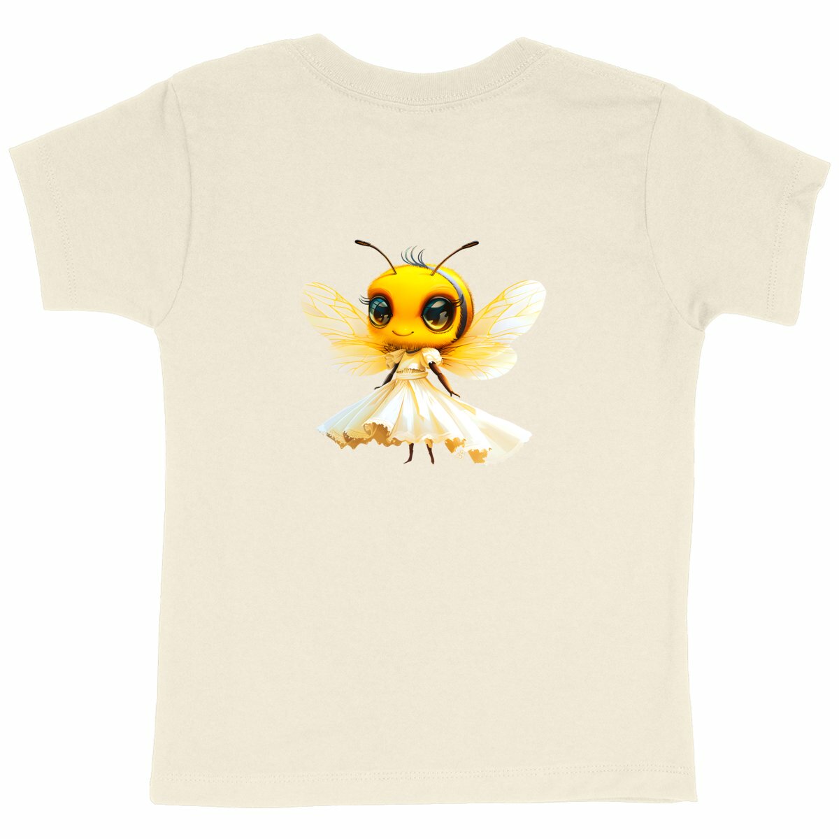 Dressed Up Bee 1 Back T-shirt Enfant à Col Rond