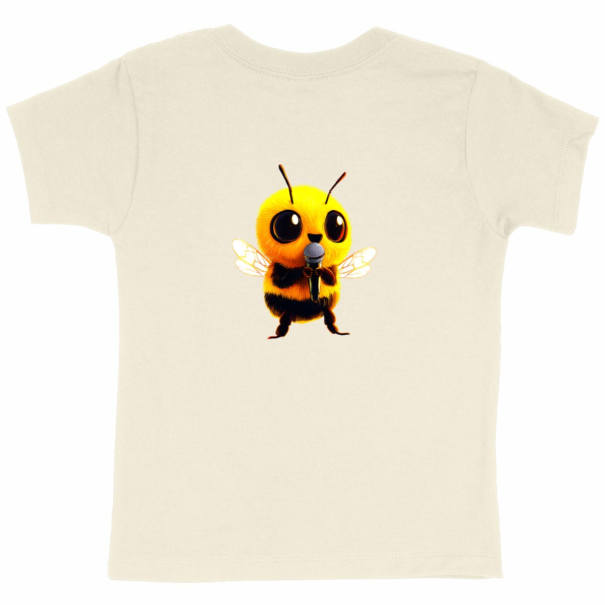 Singer Bee 1 Front T-shirt Enfant à Col Rond