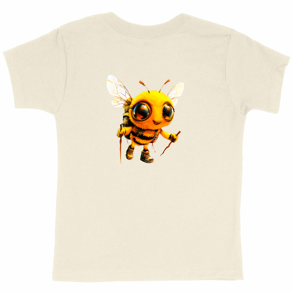 Hiking Bee 2 Back T-shirt Enfant à Col Rond