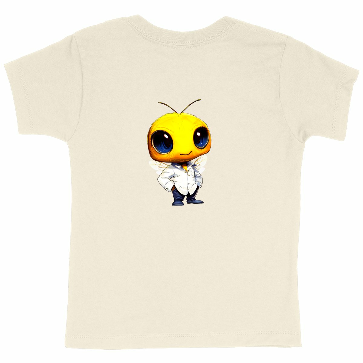 Dressed Up Bee 3 Back T-shirt Enfant à Col Rond