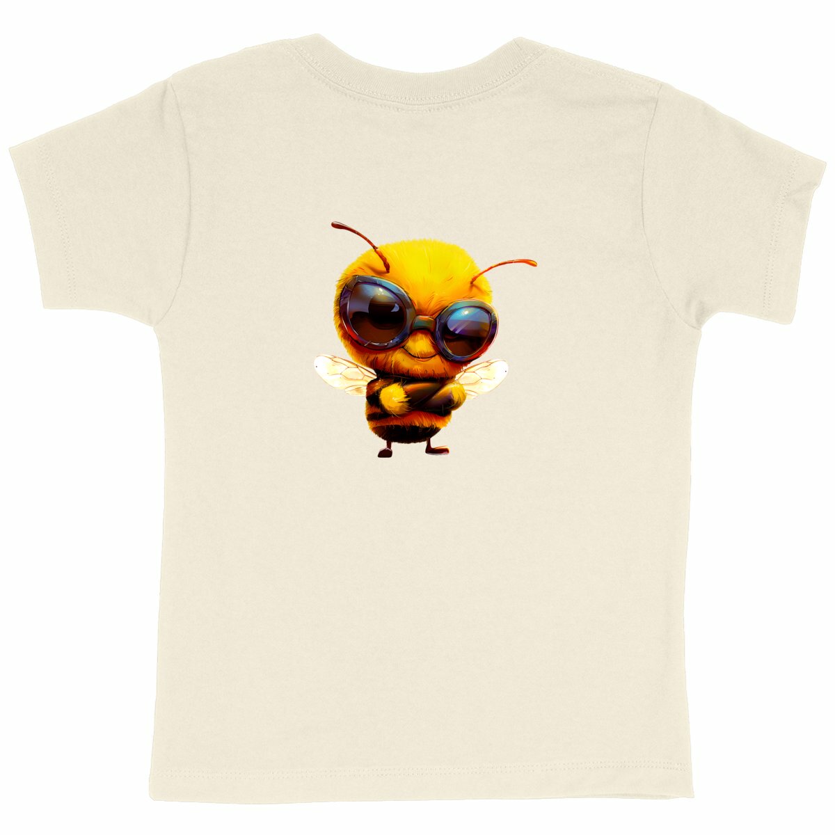 Cool Bee 2 Back T-shirt Enfant à Col Rond