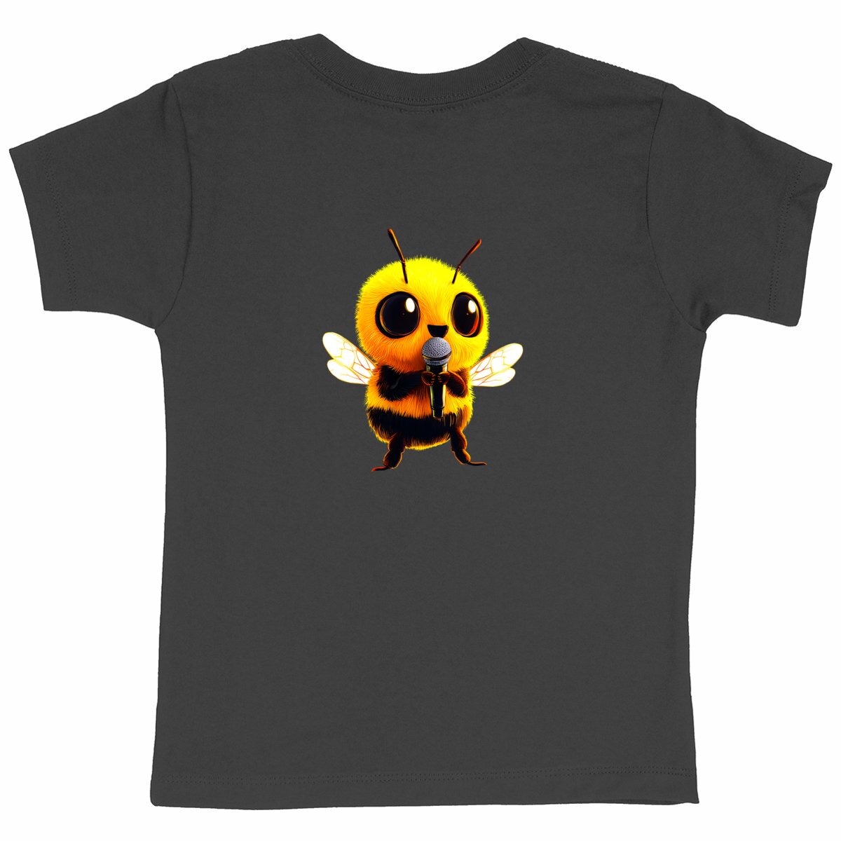 Singer Bee 1 Front T-shirt Enfant à Col Rond