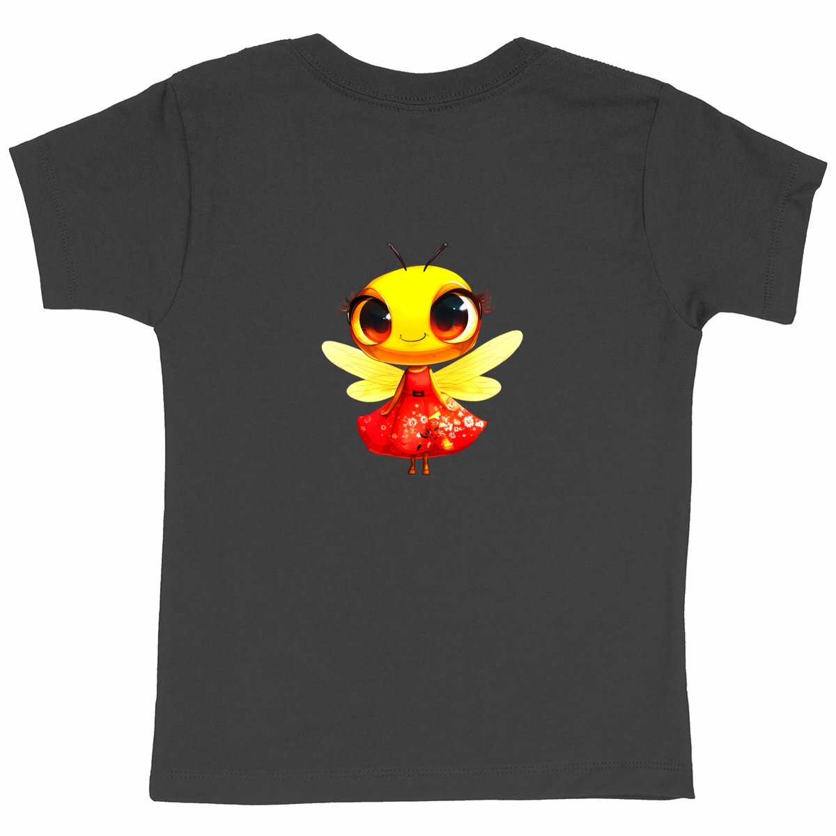 Dressed Up Bee 3 Back T-shirt Enfants à Col Rond