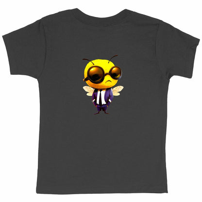 Dressed Up Bee 2 Back T-shirt Enfant à Col Rond