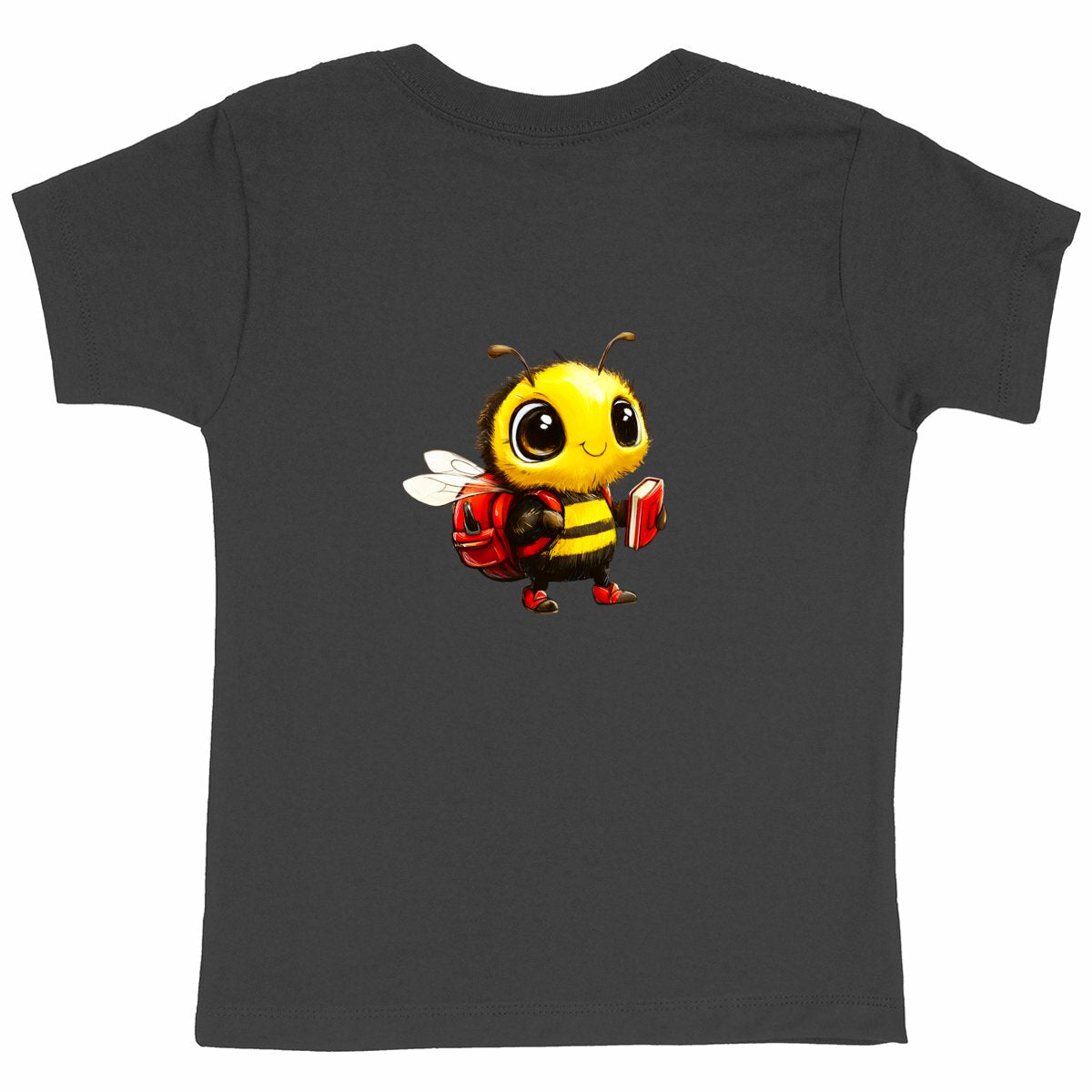 School Bee 2 Back T-shirt Enfant à Col Rond