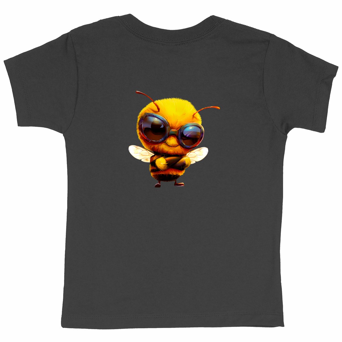 Cool Bee 2 Back T-shirt Enfant à Col Rond