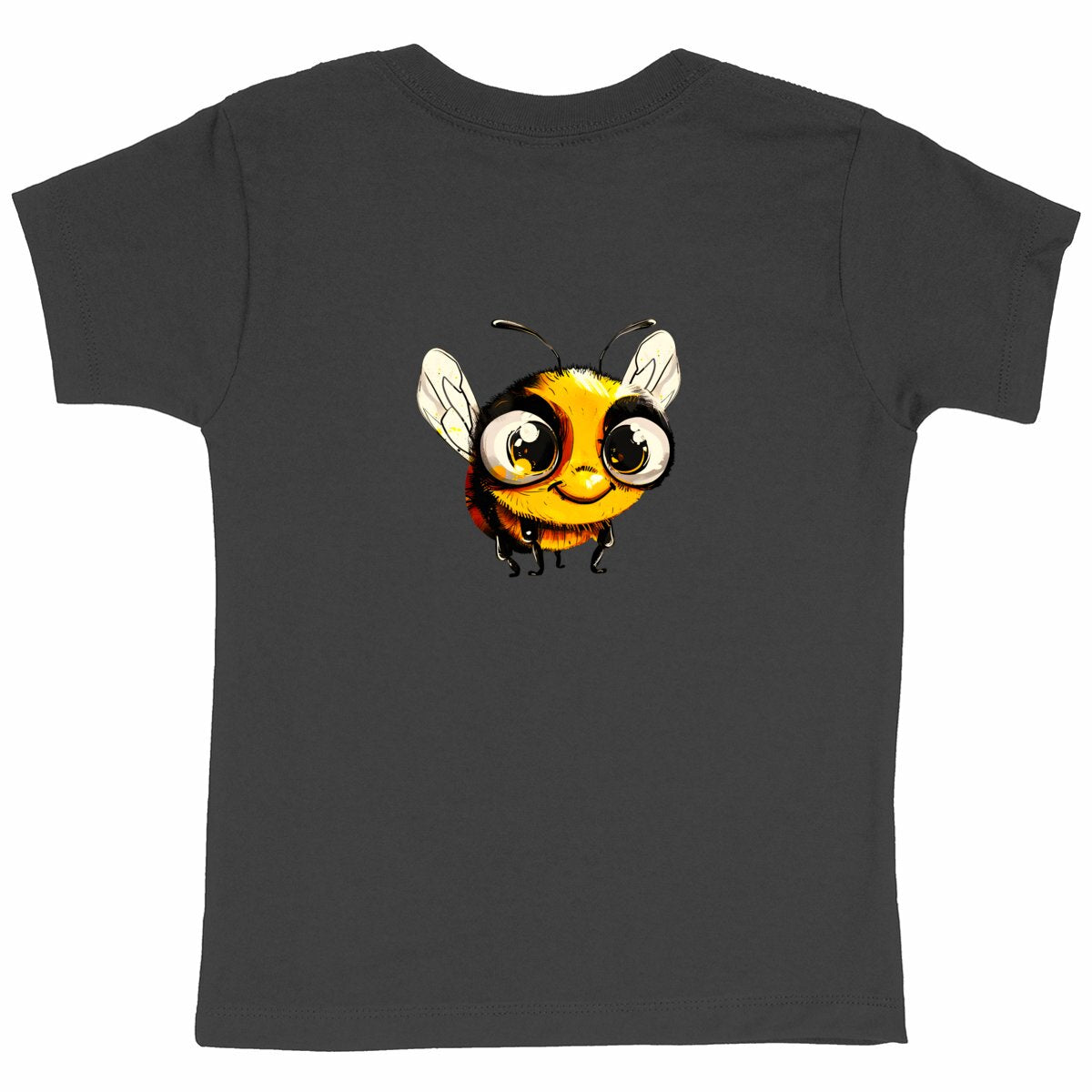 Cute Bee 2 Back T-shirt Enfant à Col Rond