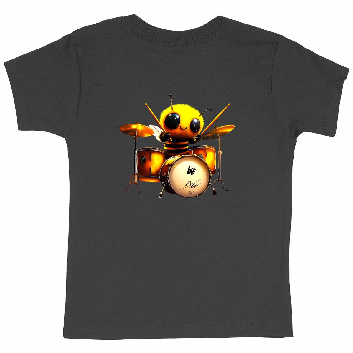 Battery Bee 2 Back T-shirt Enfant à Col Rond