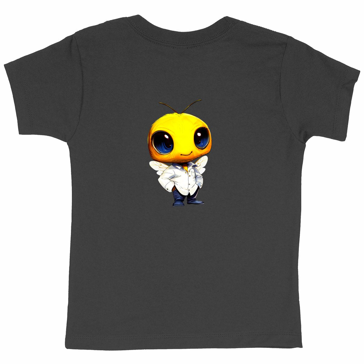 Dressed Up Bee 3 Back T-shirt Enfant à Col Rond