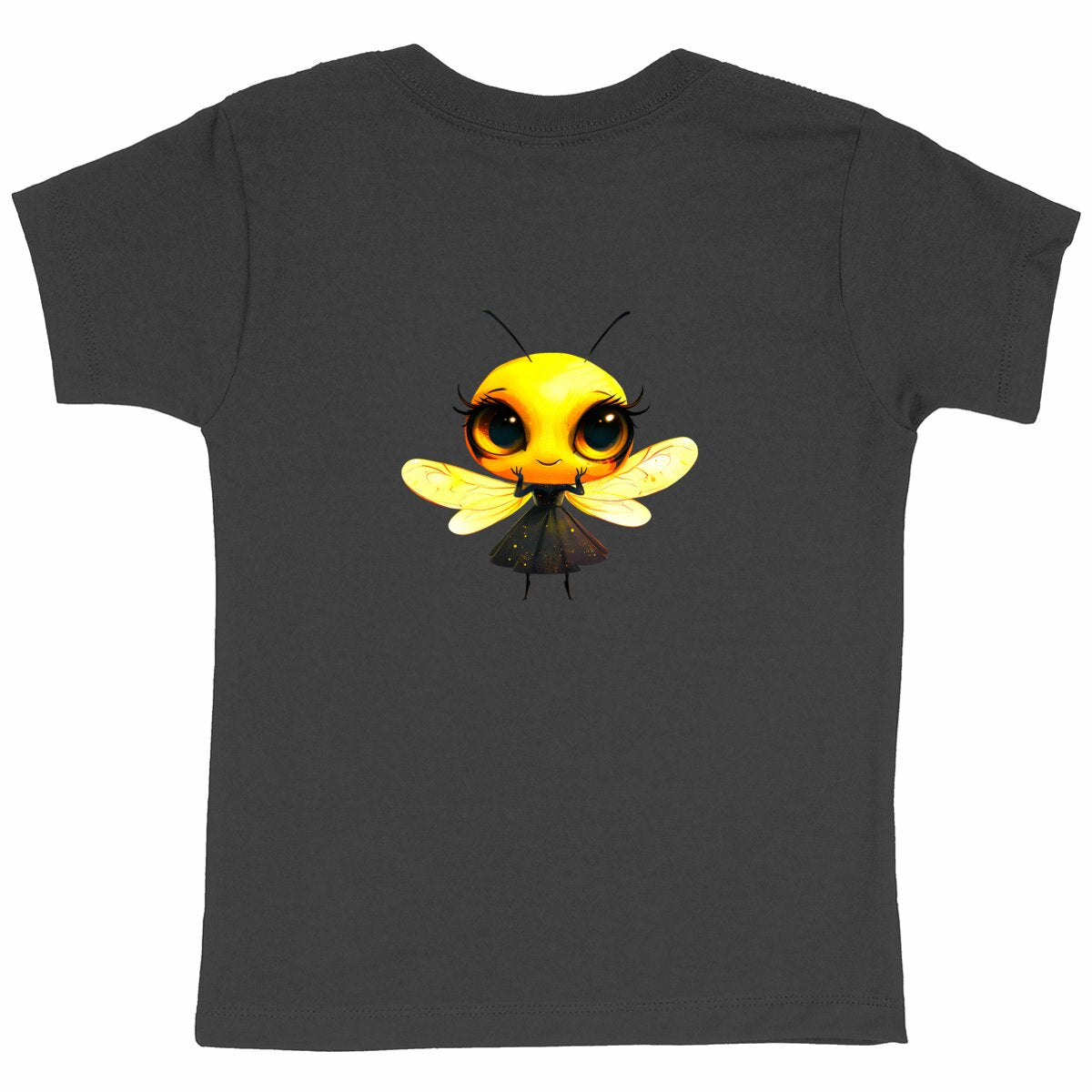 Dressed Up Bee 1 Back T-shirt Enfant à Col Rond