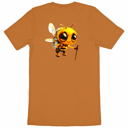 Hiking Bee 1 Back T-shirt Homme à Col Rond