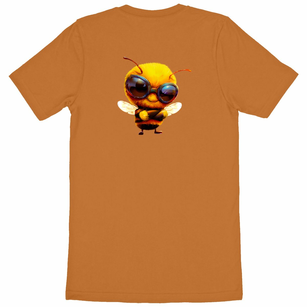 Cool Bee 2 Back T-shirt Homme à Col Rond