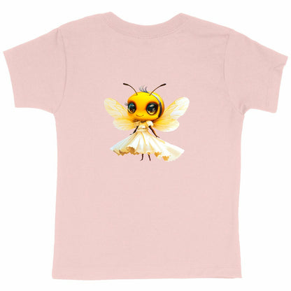 Dressed Up Bee 1 Back T-shirt Enfant à Col Rond