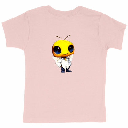 Dressed Up Bee 3 Back T-shirt Enfant à Col Rond