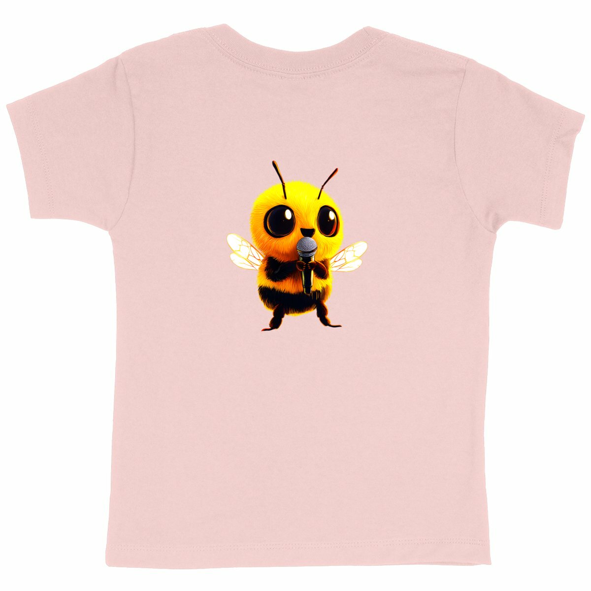 Singer Bee 1 Front T-shirt Enfant à Col Rond