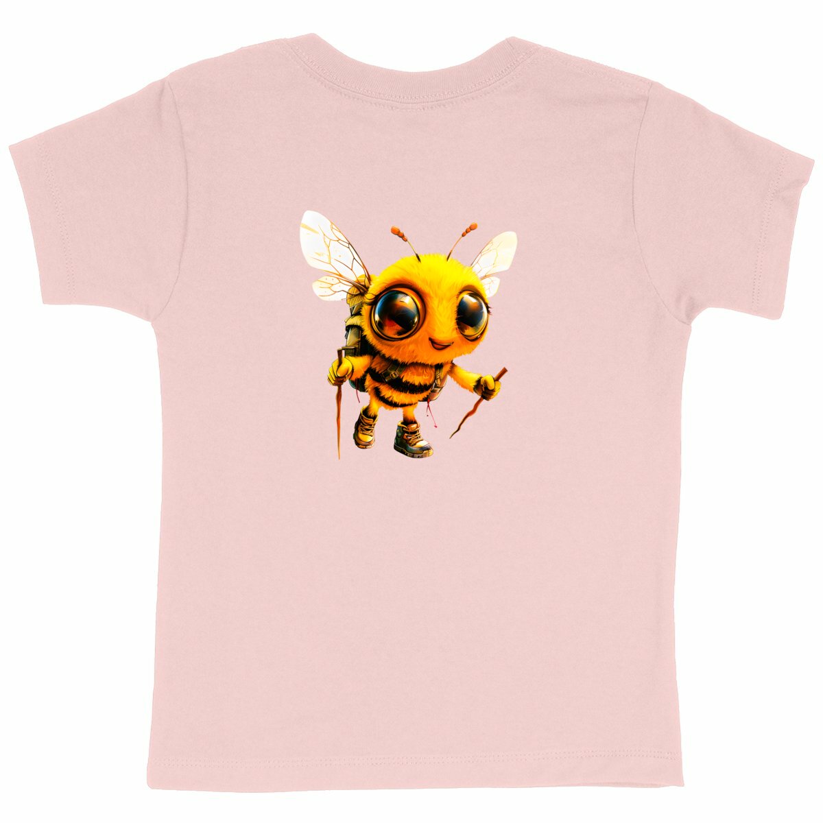 Hiking Bee 2 Back T-shirt Enfant à Col Rond