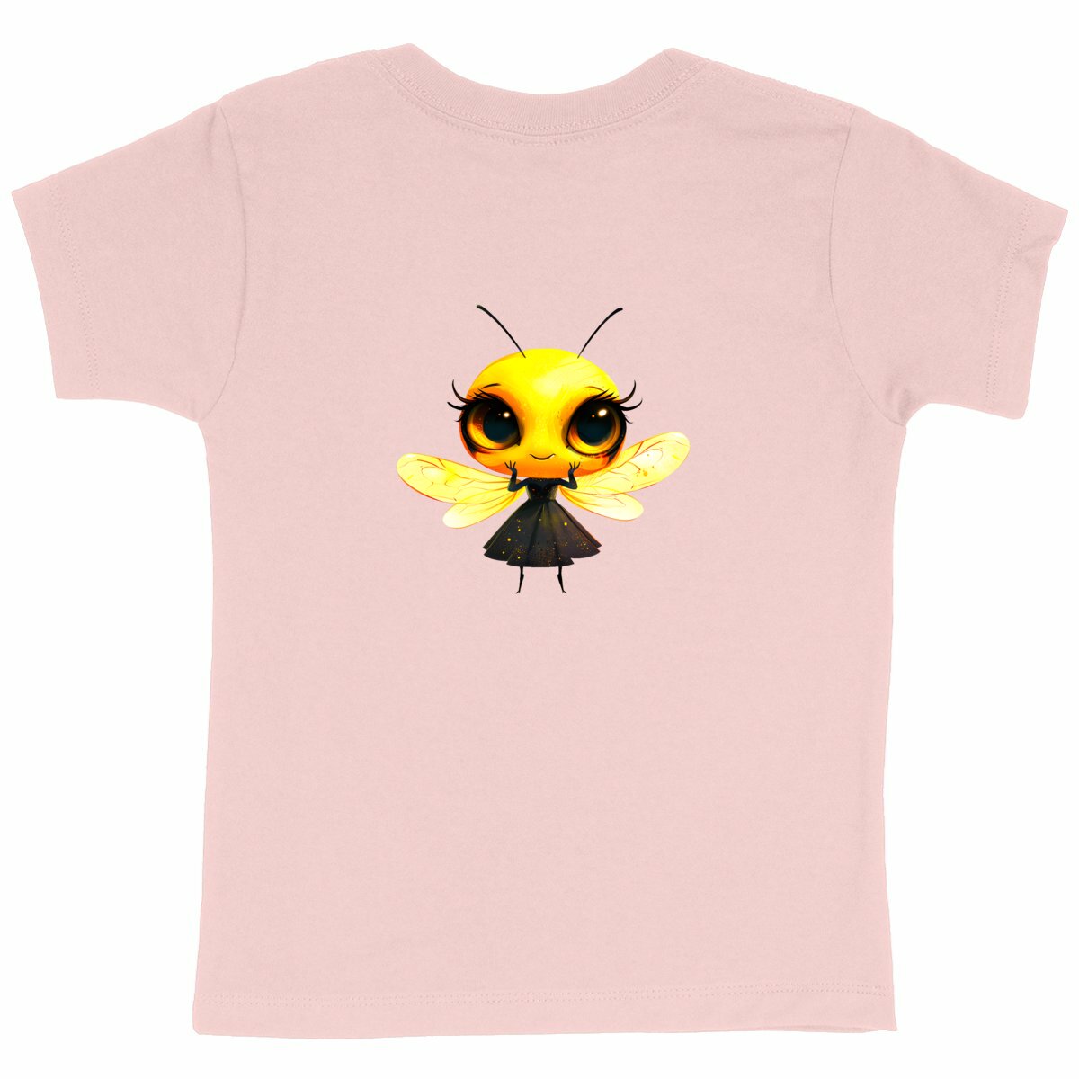 Dressed Up Bee 1 Back T-shirt Enfant à Col Rond