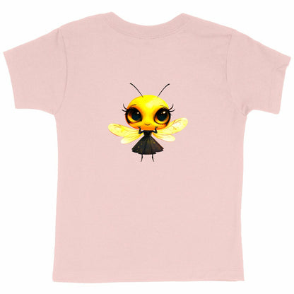 Dressed Up Bee 1 Back T-shirt Enfant à Col Rond