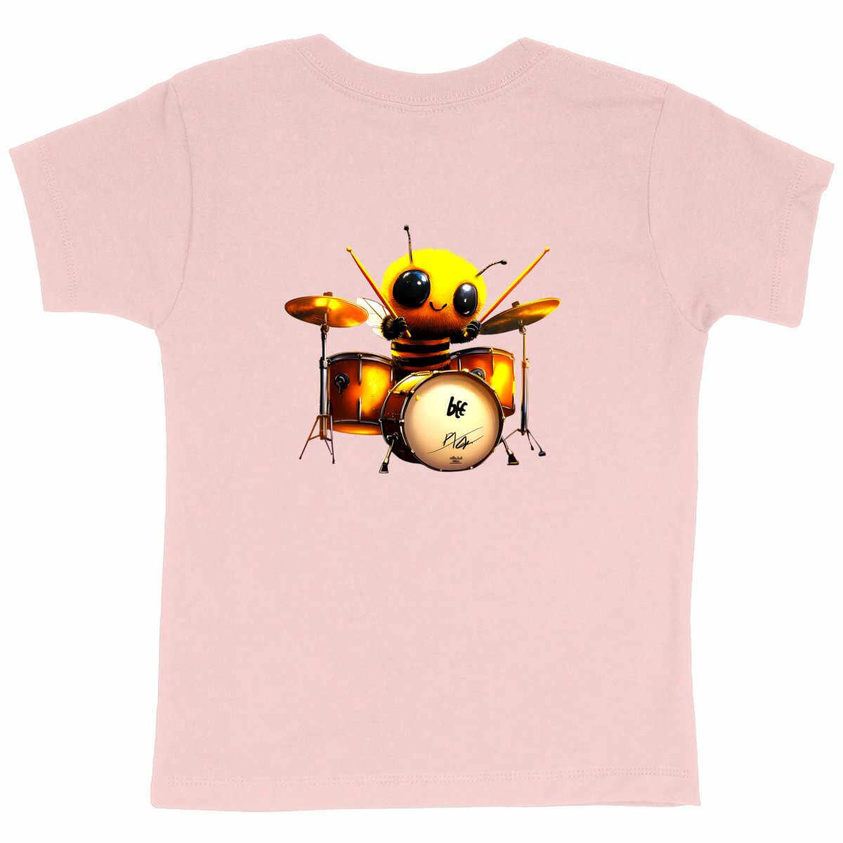 Battery Bee 2 Back T-shirt Enfant à Col Rond