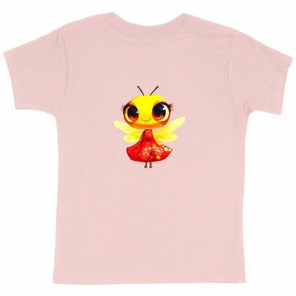 Dressed Up Bee 3 Back T-shirt Enfants à Col Rond