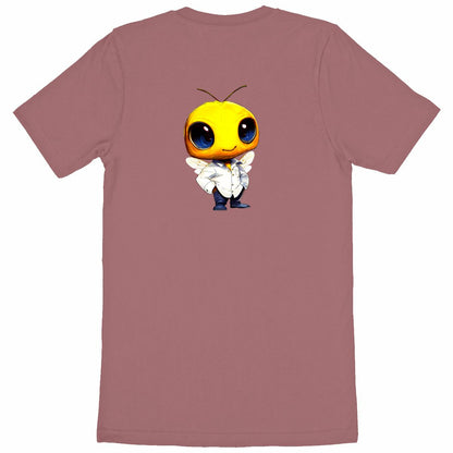 Dressed Up Bee 3 Back T-shirt Homme à Col Rond