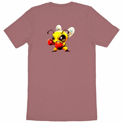 Boxing Bee 2 Back T-shirt Homme à Col Rond