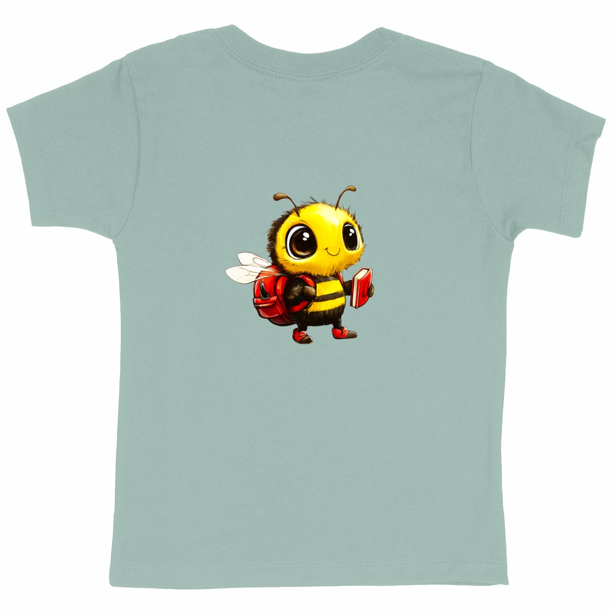 School Bee 2 Back T-shirt Enfant à Col Rond